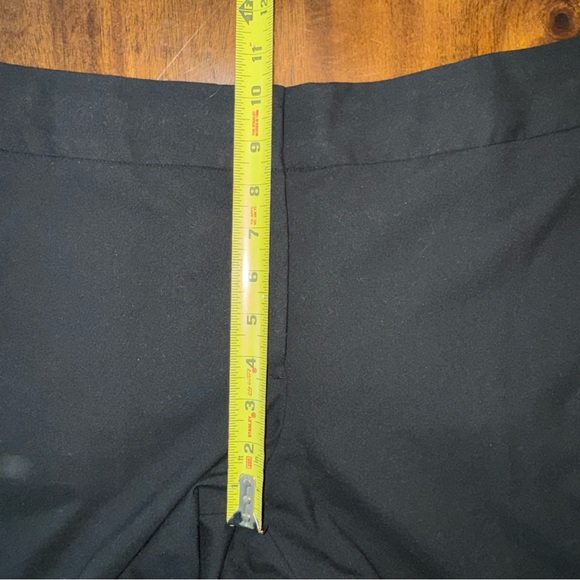 Liz Claiborne Jackie Fit Black Flat Fit Straight Leg Pants Slacks 10 Career - Picture 9 of 13